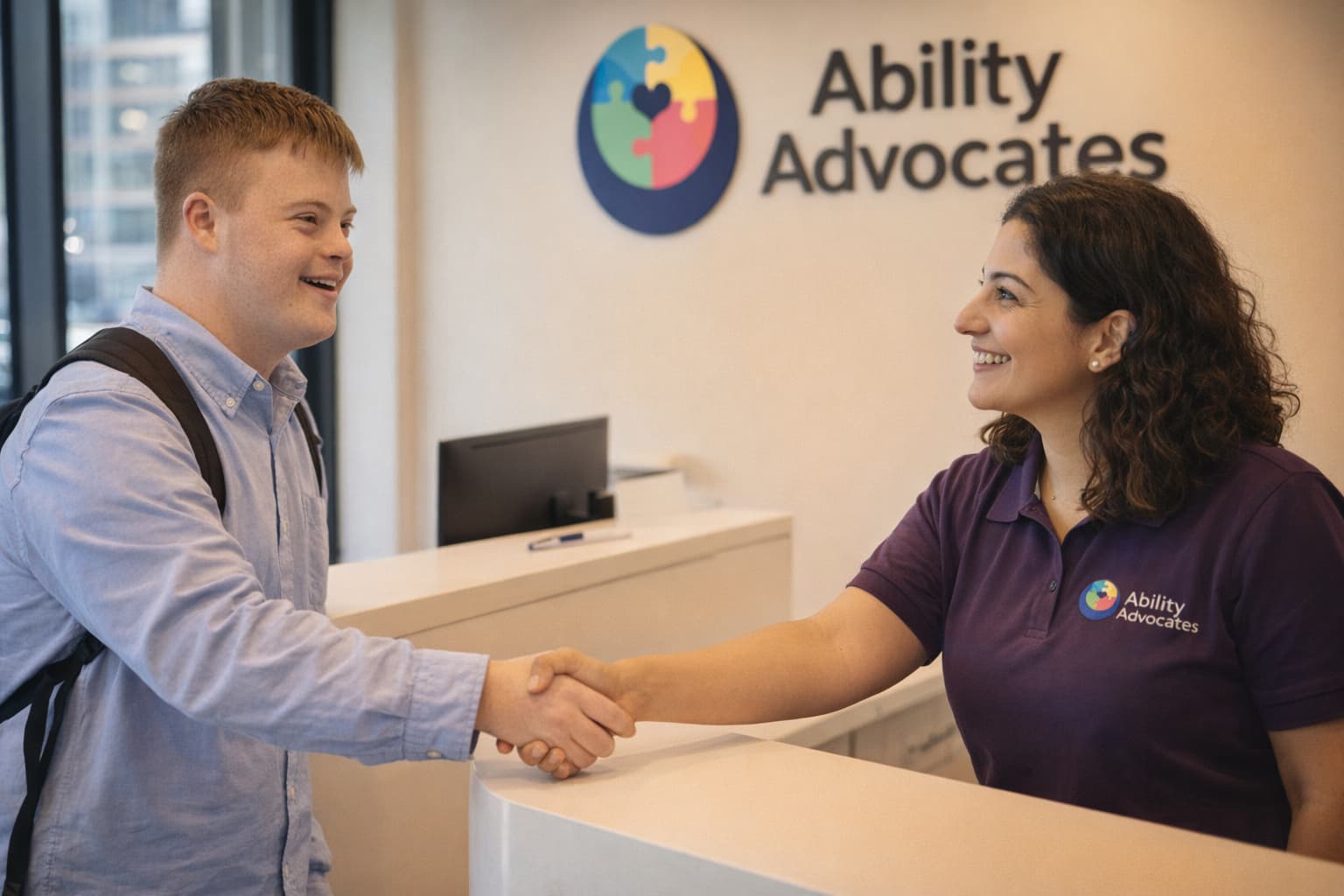 Welcoming Ability Advocates reception at Parramatta office