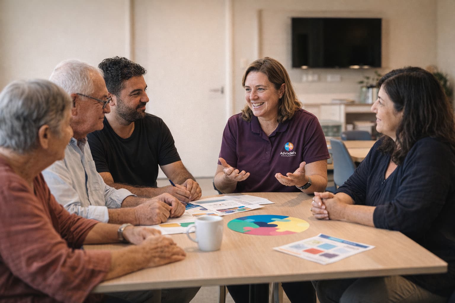 Ability Advocates carer workshop with diverse families